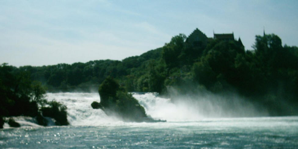 Rheinfall e Schloss Laufen